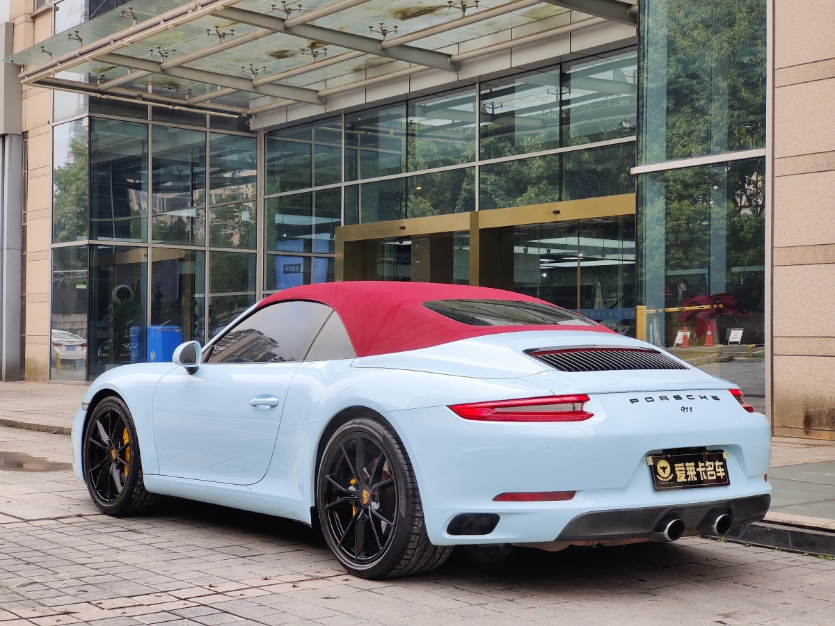 保時(shí)捷 911  2016款 Carrera Cabriolet 3.0T圖片