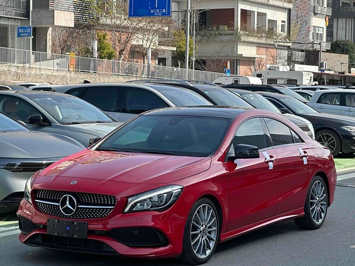 2018年11月奔馳 奔馳CLA級(jí)  2018款 CLA 220 4MATIC