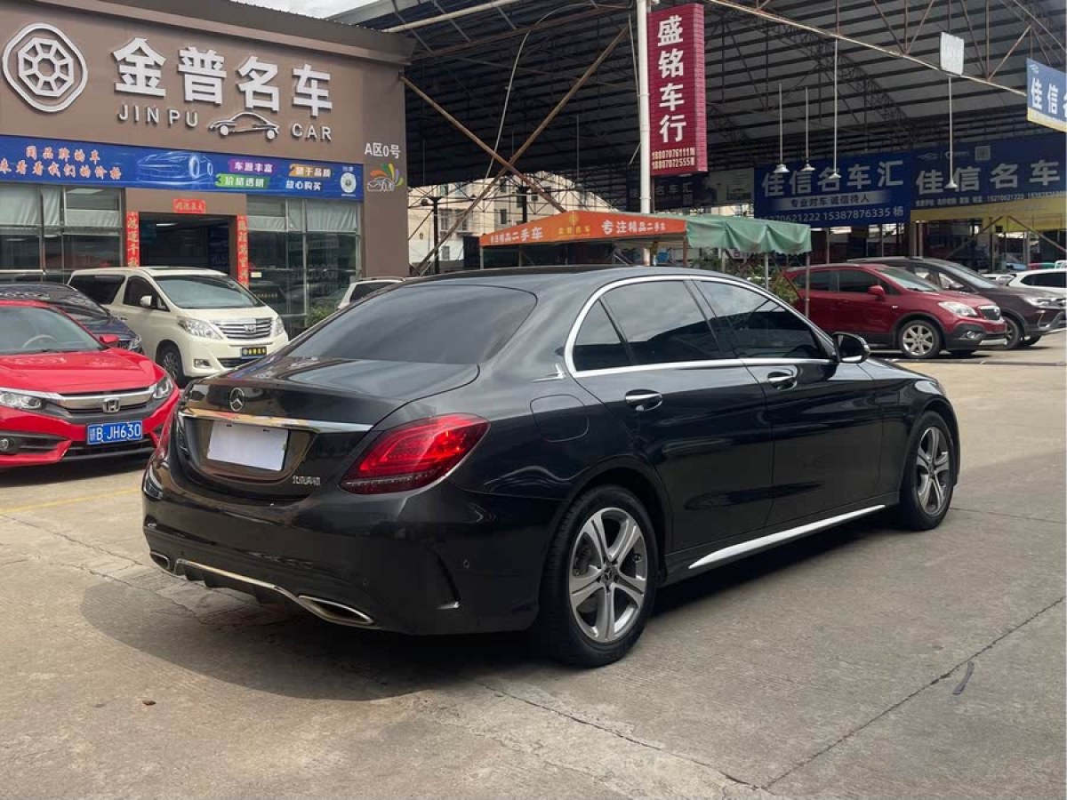 奔馳 奔馳C級  2020款 改款 C 260 L 運(yùn)動版圖片