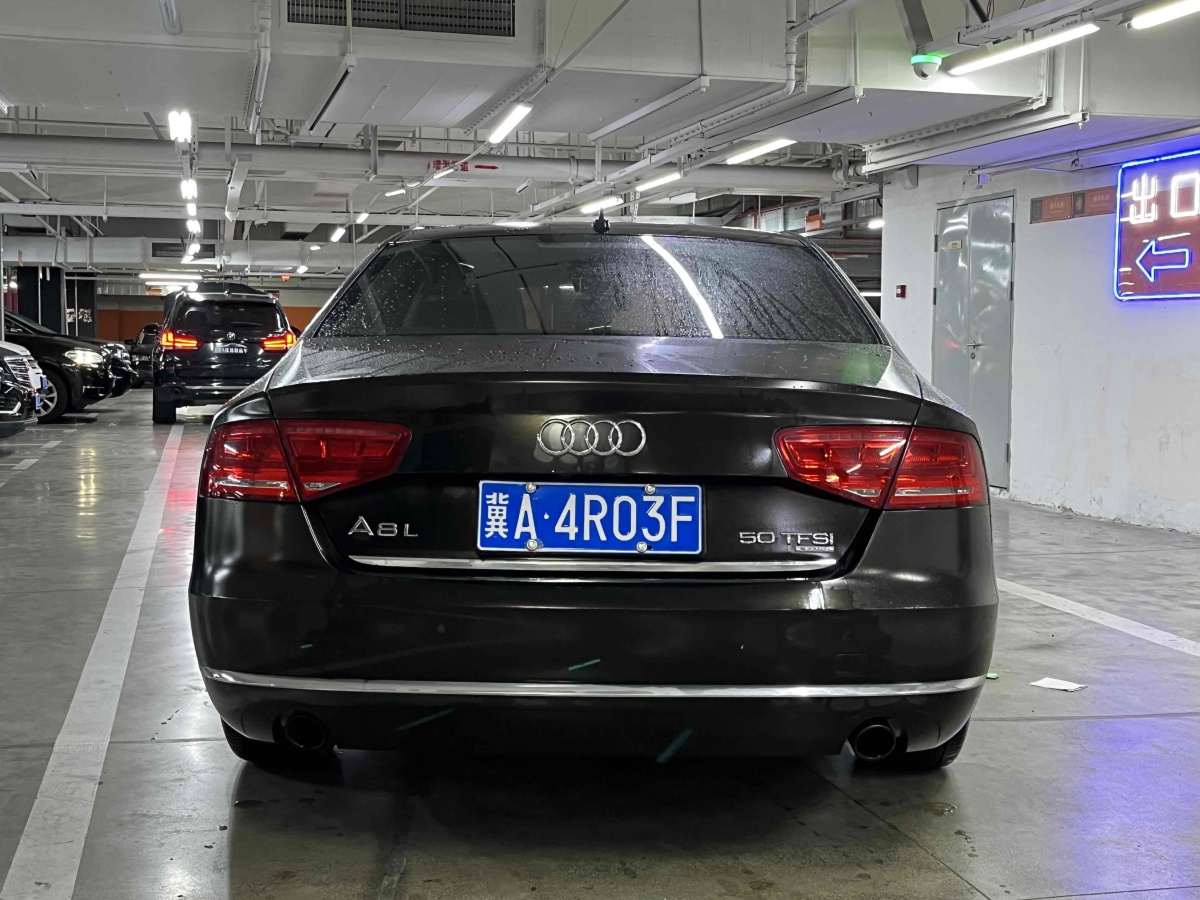 2013年8月奧迪 奧迪A8  2013款 A8L 45 TFSI quattro豪華型