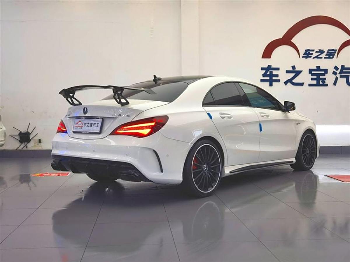 奔馳 奔馳CLA級(jí)AMG  2017款 改款 AMG CLA 45 4MATIC圖片