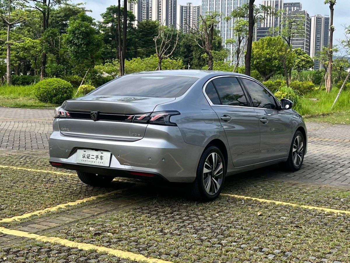 标致 408  2022款 1.6T 追光版图片