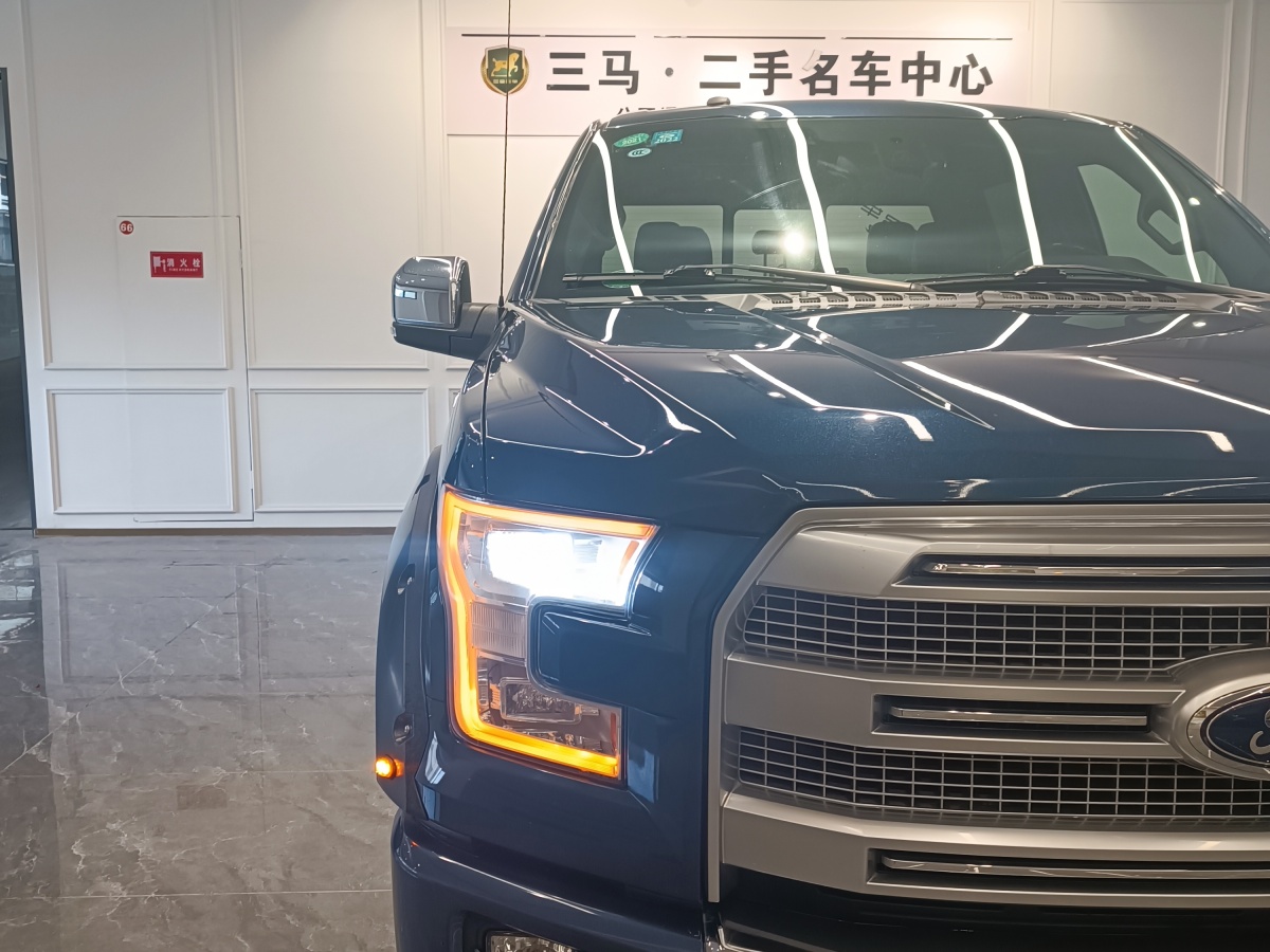 2017年9月福特 F-150  2017款 F-150 SuperCab 3.5T 375hp 四驅(qū) 6.5-ft XLT