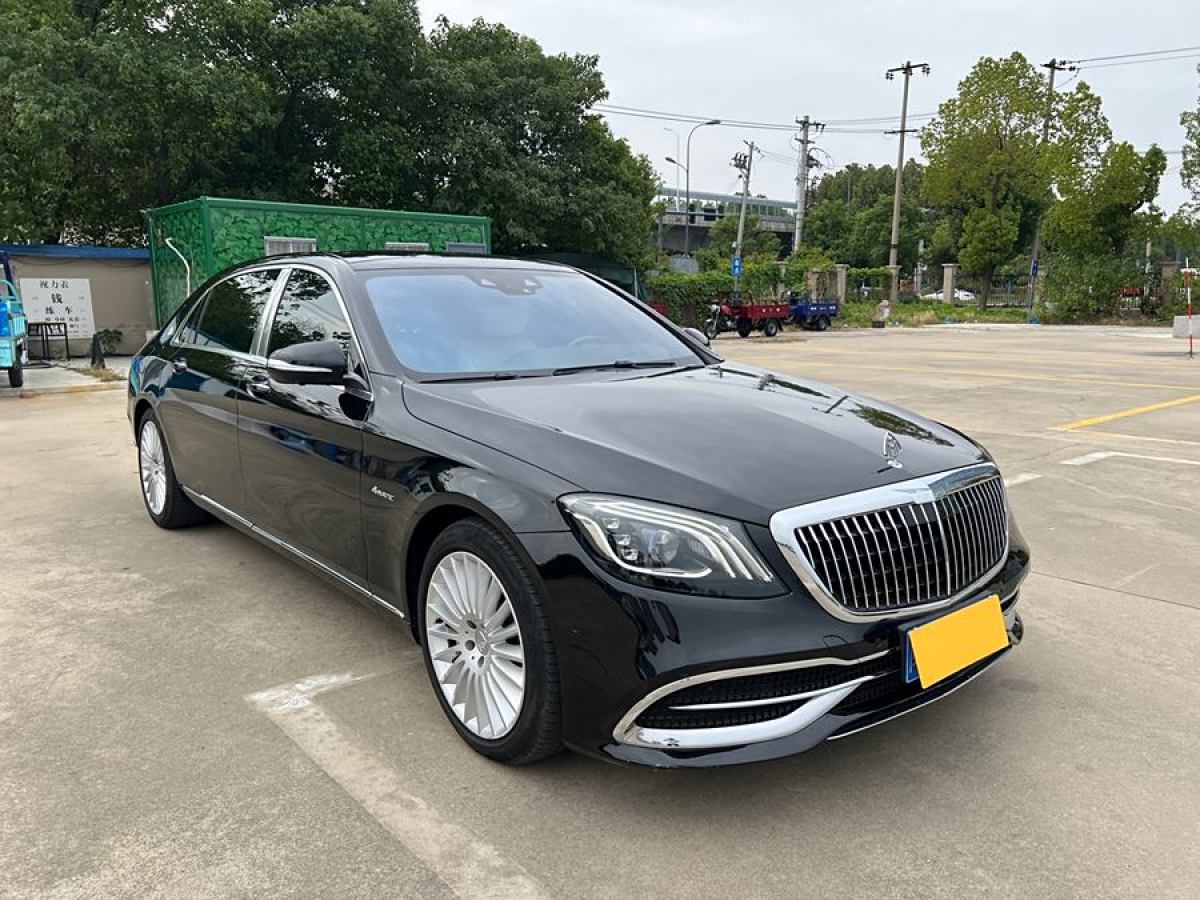 2019年10月奔馳 邁巴赫S級(jí)  2019款  改款 S 450 4MATIC