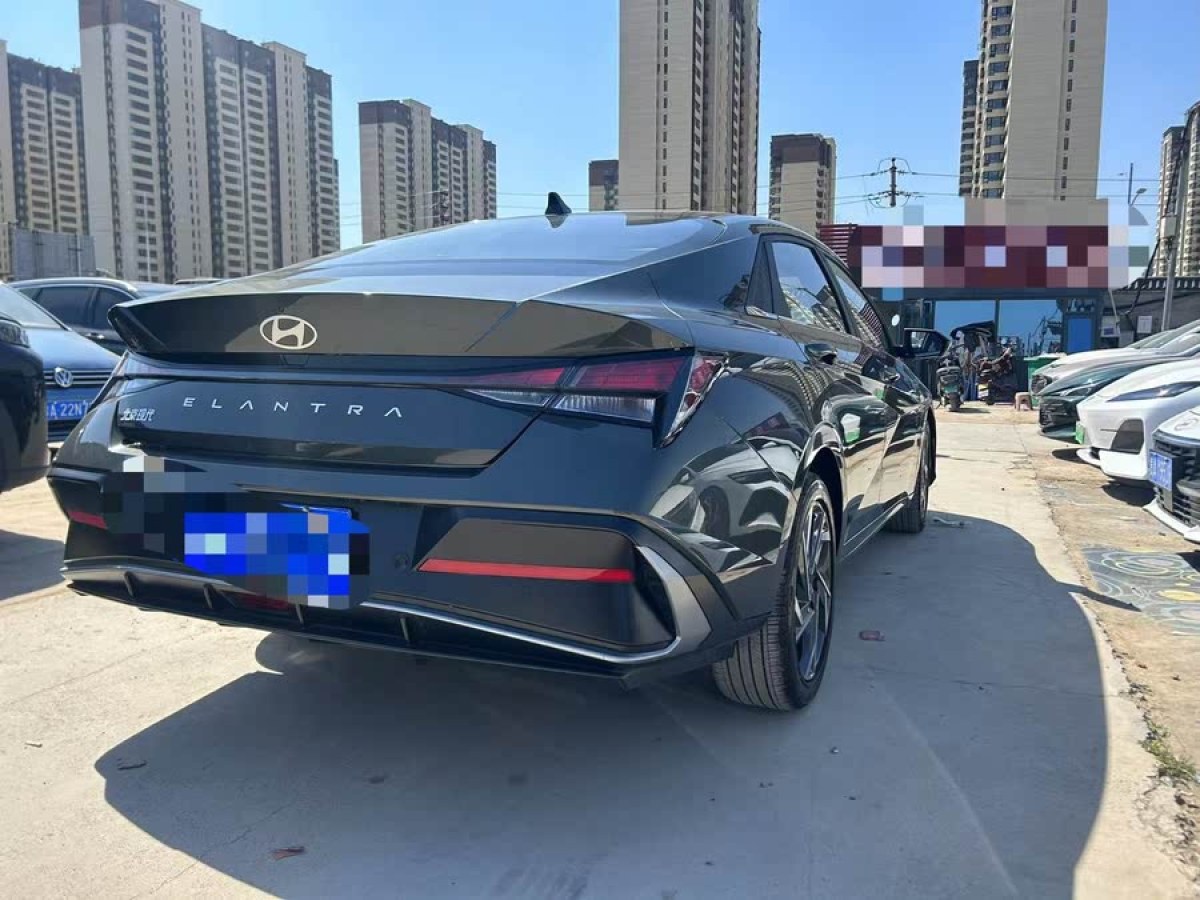 2024年12月現(xiàn)代 伊蘭特  2023款 1.5L CVT GLX精英版