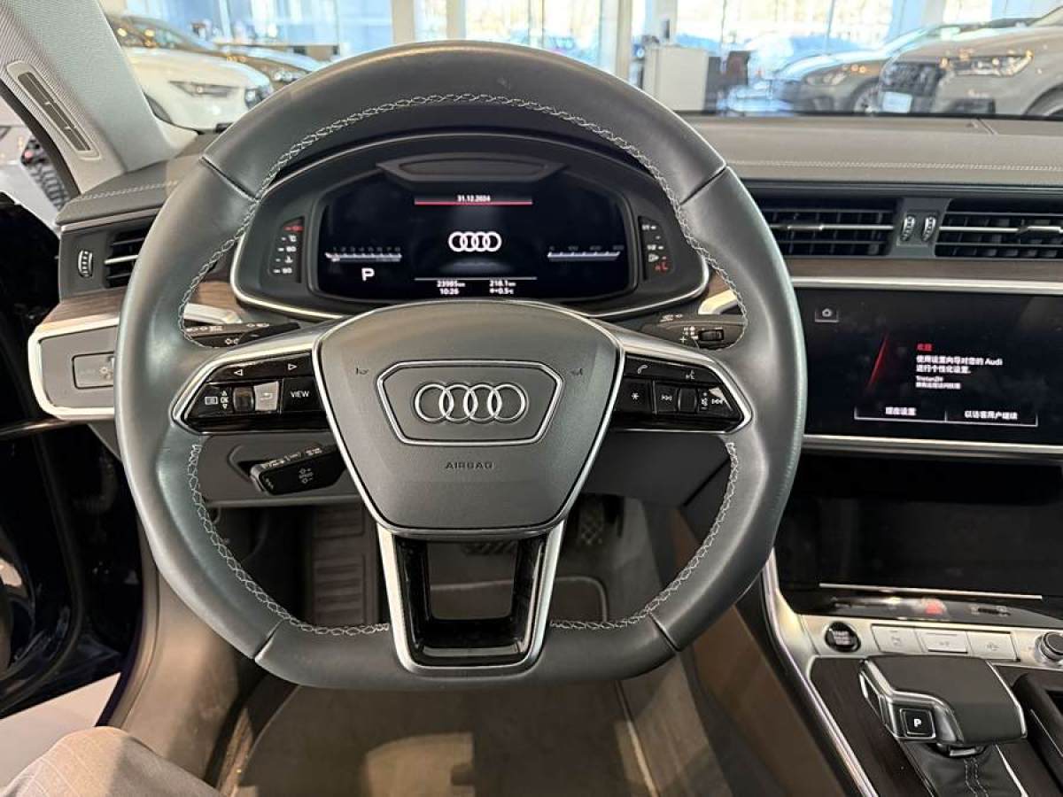 奧迪 奧迪A7L  2024款 55TFSI quattro S-line 志遠型 流晶套裝圖片