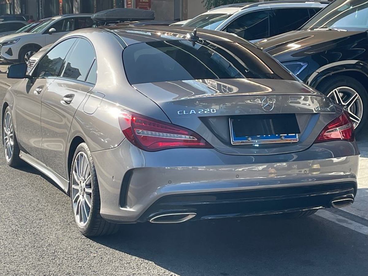 2018年6月奔馳 奔馳CLA級  2018款 CLA 220 4MATIC