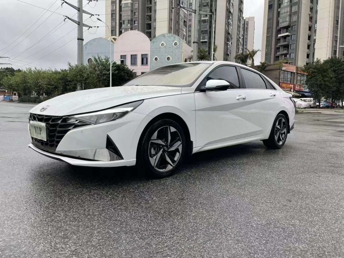 現代 伊蘭特 2021款 1.5l top旗艦版圖片