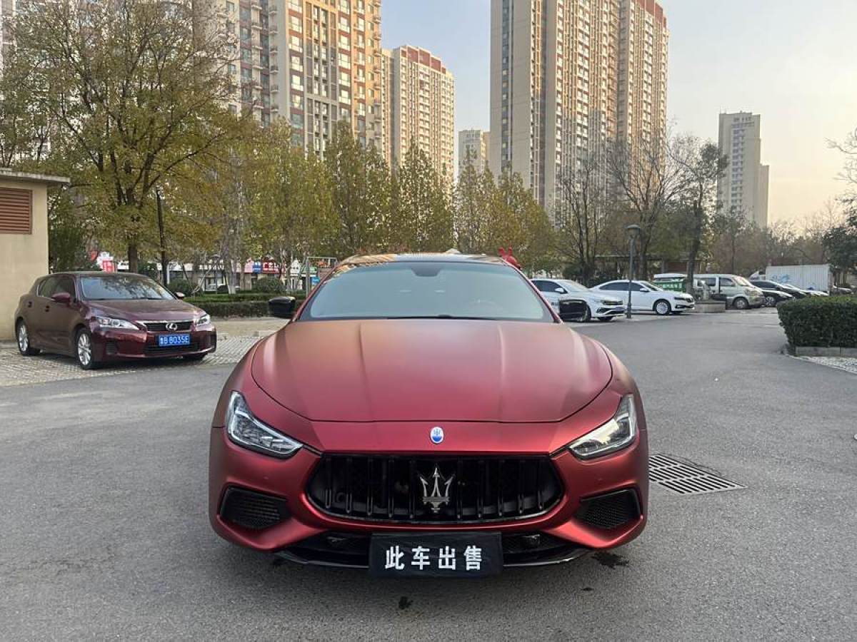 瑪莎拉蒂 Ghibli  2014款 3.0T 標(biāo)準(zhǔn)版圖片
