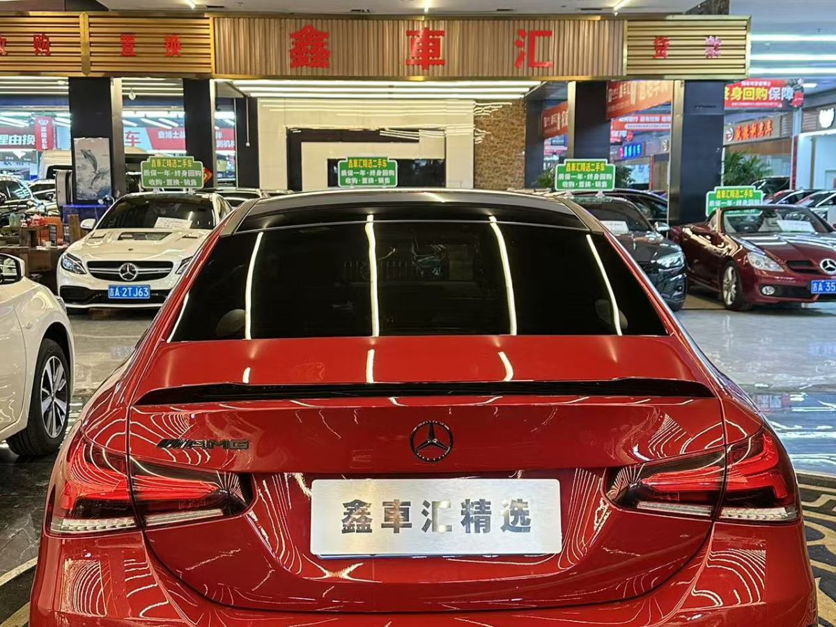 奔馳 奔馳A級(jí)AMG  2020款 AMG A 35 4MATIC圖片