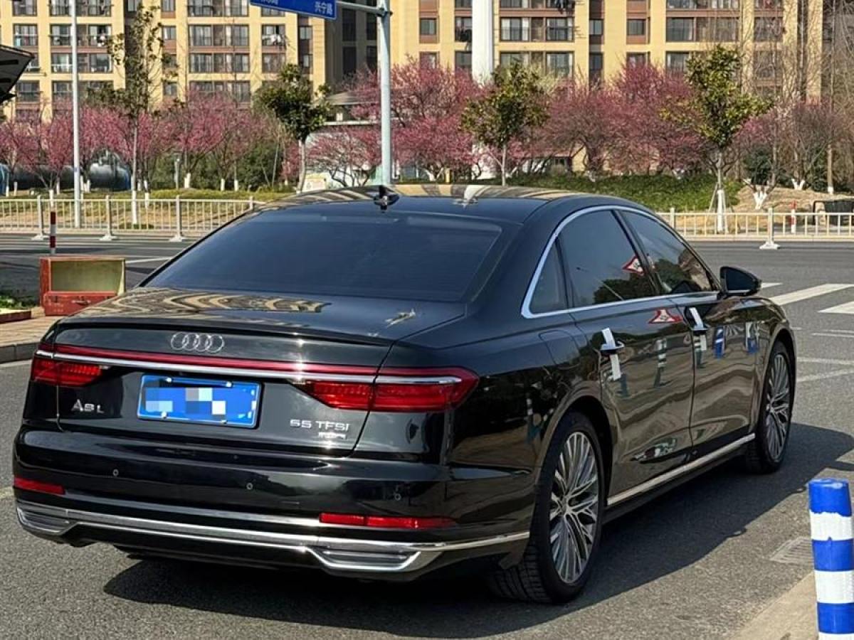 2019年3月奧迪 奧迪A8  2018款 A8L 55 TFSI quattro豪華型