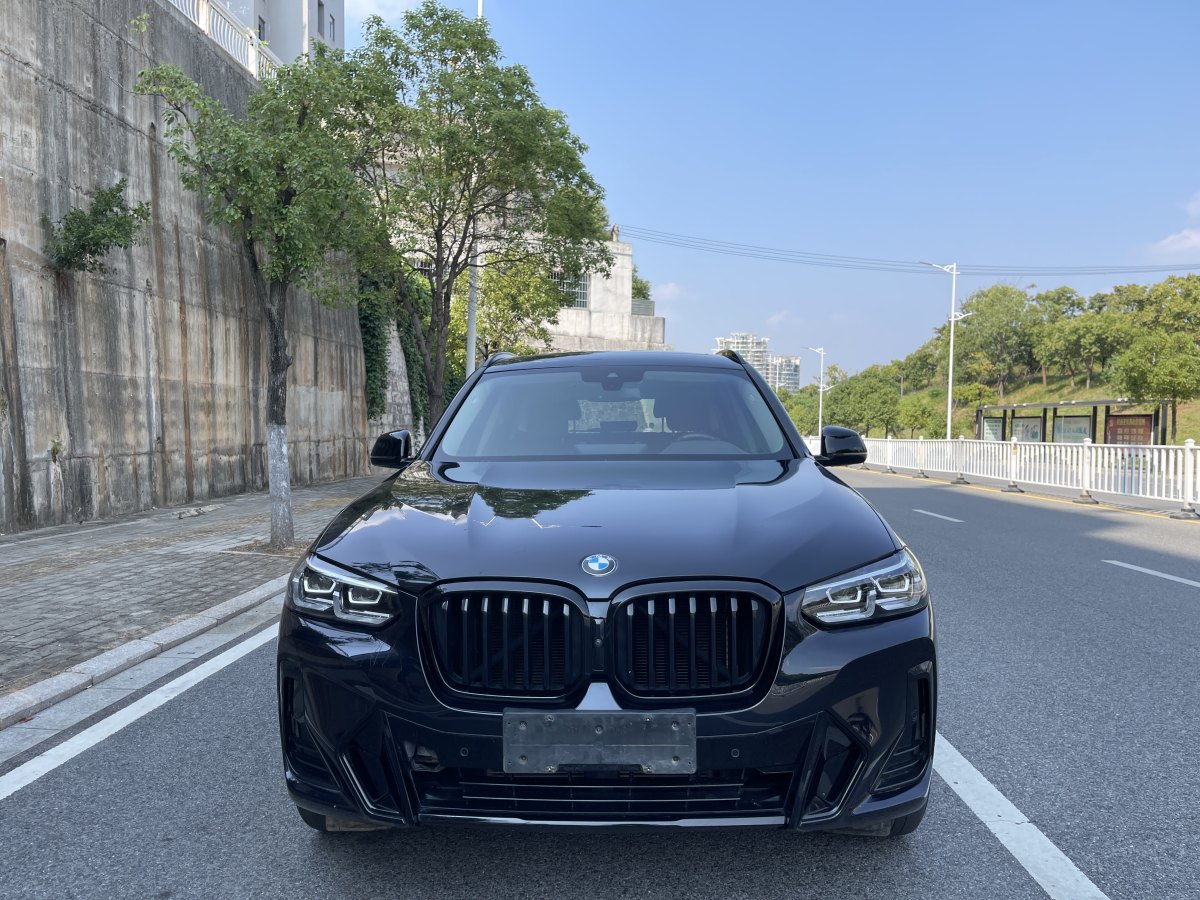 寶馬 寶馬X3  2022款 xDrive30i 領(lǐng)先型 M曜夜套裝圖片