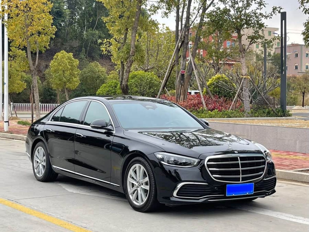 奔馳 奔馳S級  2023款 改款 S 400 L 商務(wù)型圖片