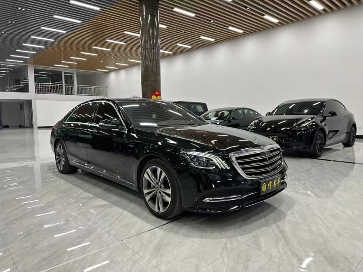 奔馳 奔馳S級  2019款 S 350 L 豪華型 臻藏版圖片