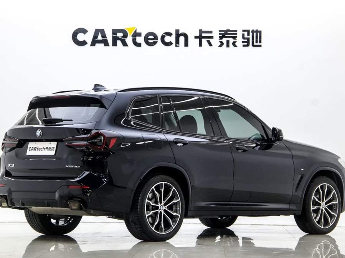 寶馬 寶馬X3  2023款 改款 xDrive30i 領(lǐng)先型 M曜夜套裝圖片
