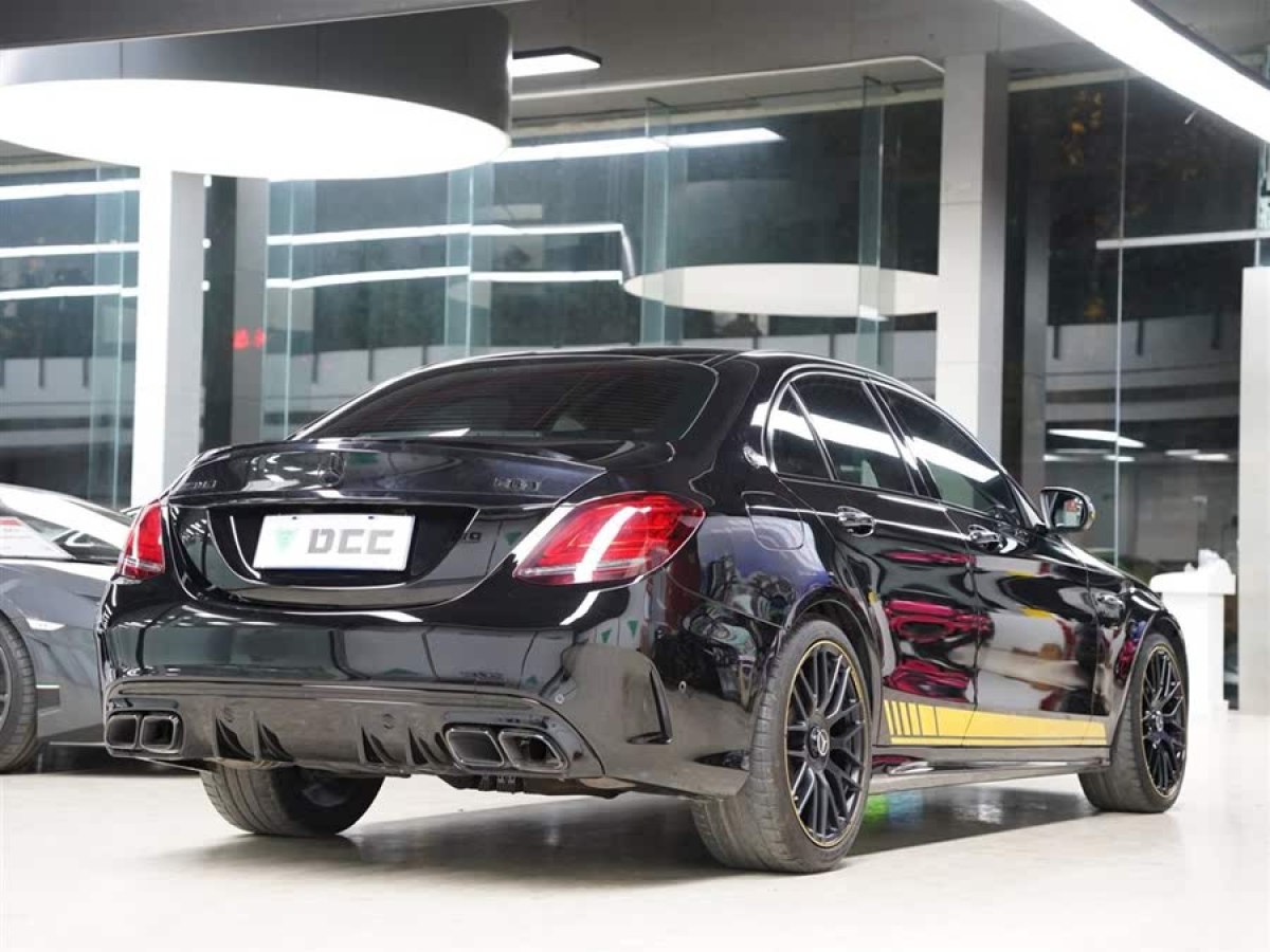 奔馳 奔馳C級AMG  2021款 AMG C 63 暗夜特別版圖片