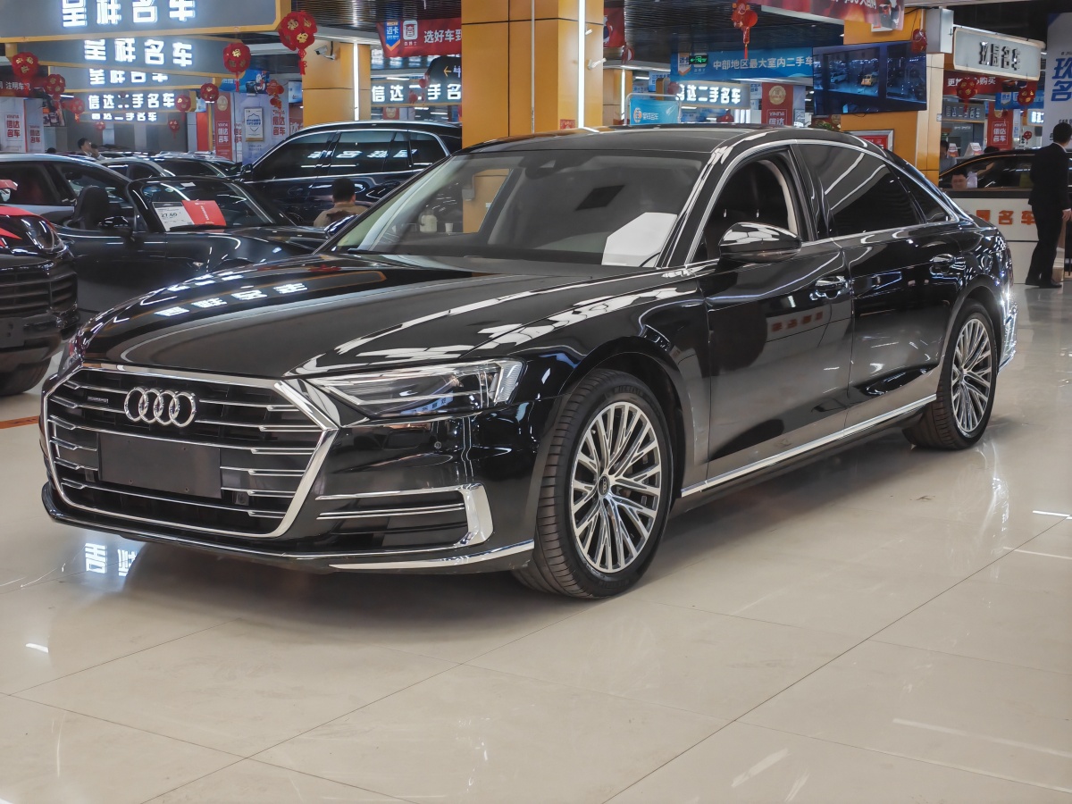 2019年4月奧迪 奧迪A8  2018款 A8L 55 TFSI quattro投放版精英型