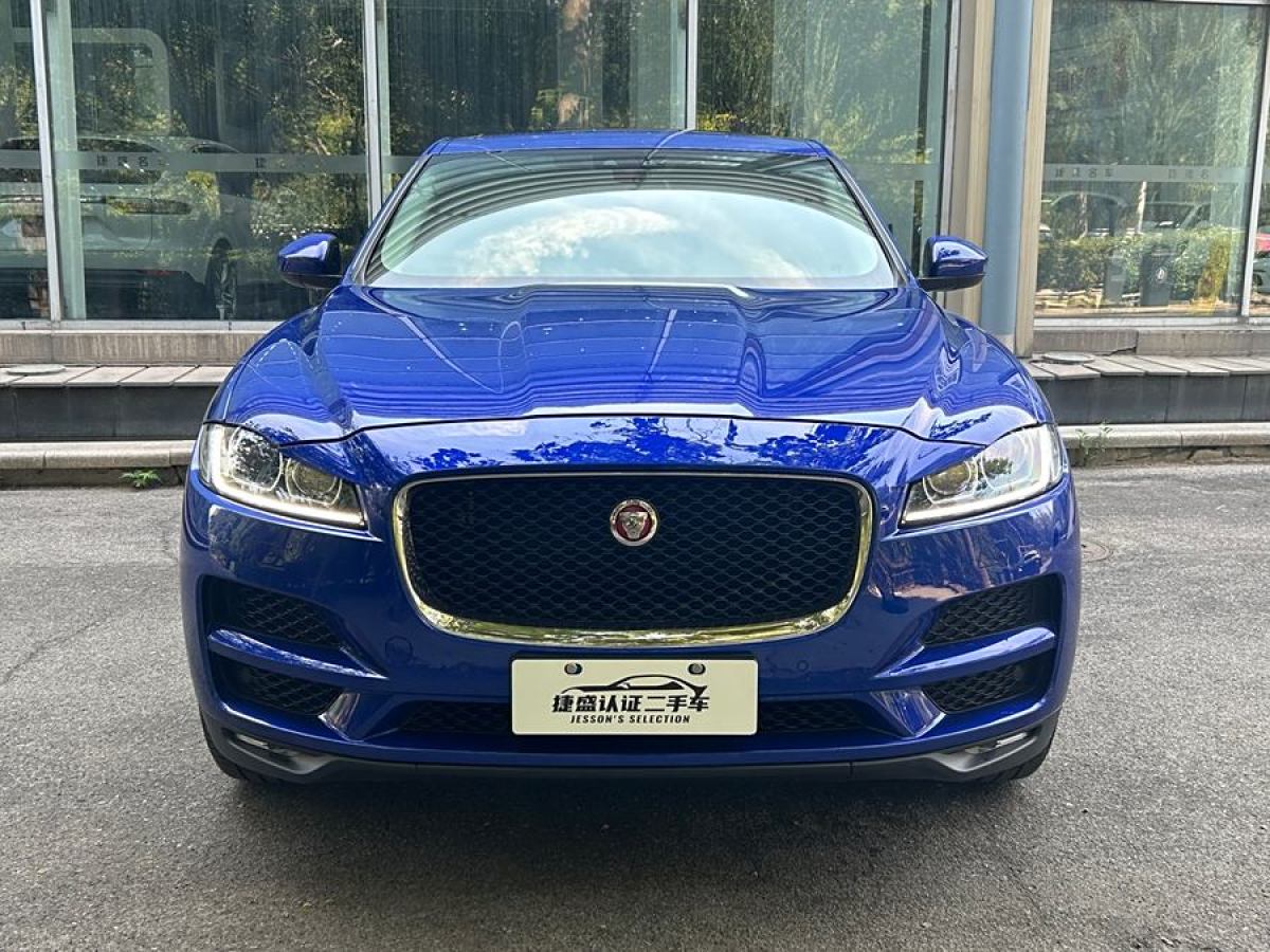 2018年9月捷豹 F-PACE  2018款 2.0T 四驅都市尊享版