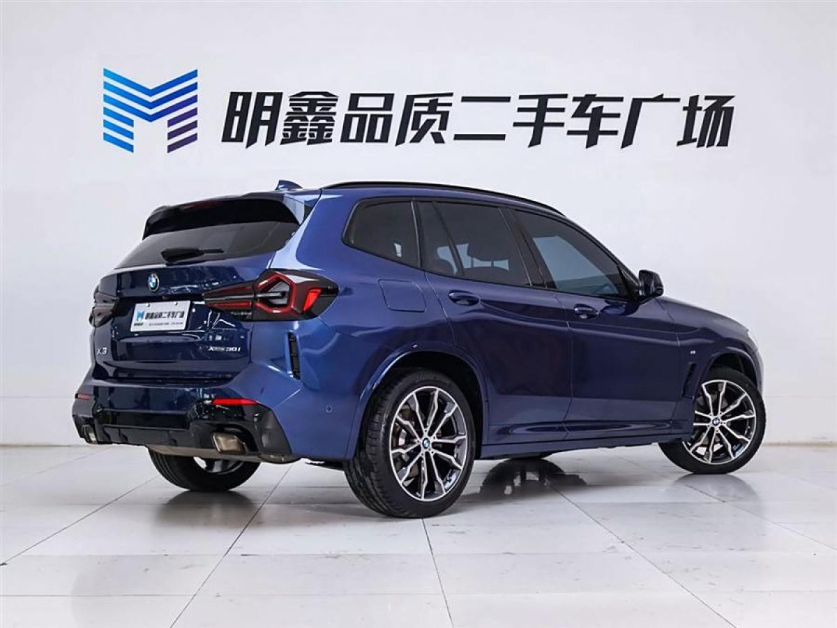 寶馬 寶馬X3  2023款 xDrive30i 領(lǐng)先型 M曜夜套裝圖片