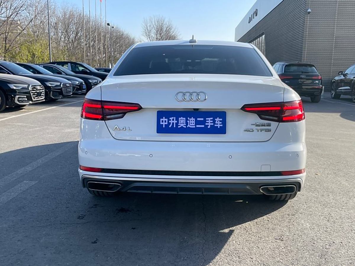 奧迪 奧迪A4L  2019款 40 TFSI 時尚型 國VI圖片