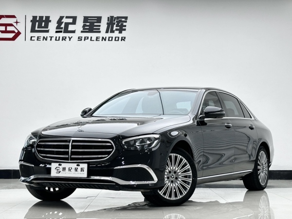 奔驰 奔驰E级  2021款 E 300 L 豪华型