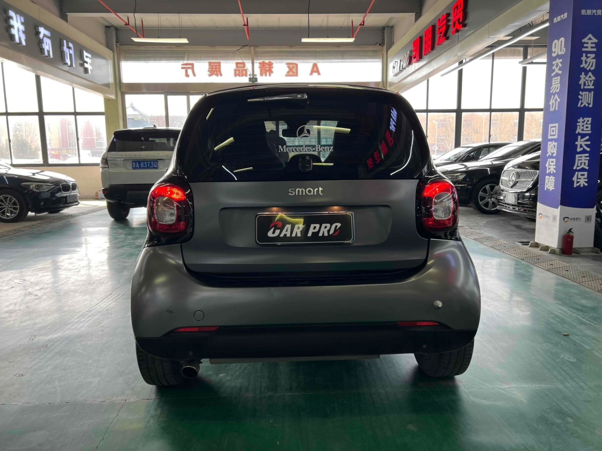 smart fortwo  2018款 1.0L 52千瓦硬頂激情版圖片