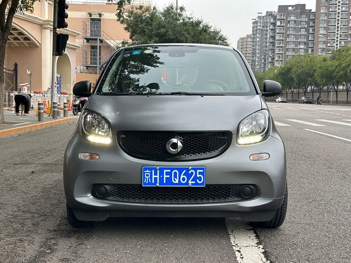 2018年2月smart fortwo  2018款 1.0L 52千瓦硬頂激情版