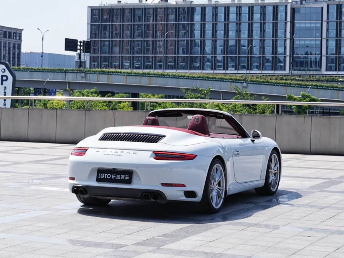 保時(shí)捷 911  2016款 Carrera Cabriolet 3.0T圖片
