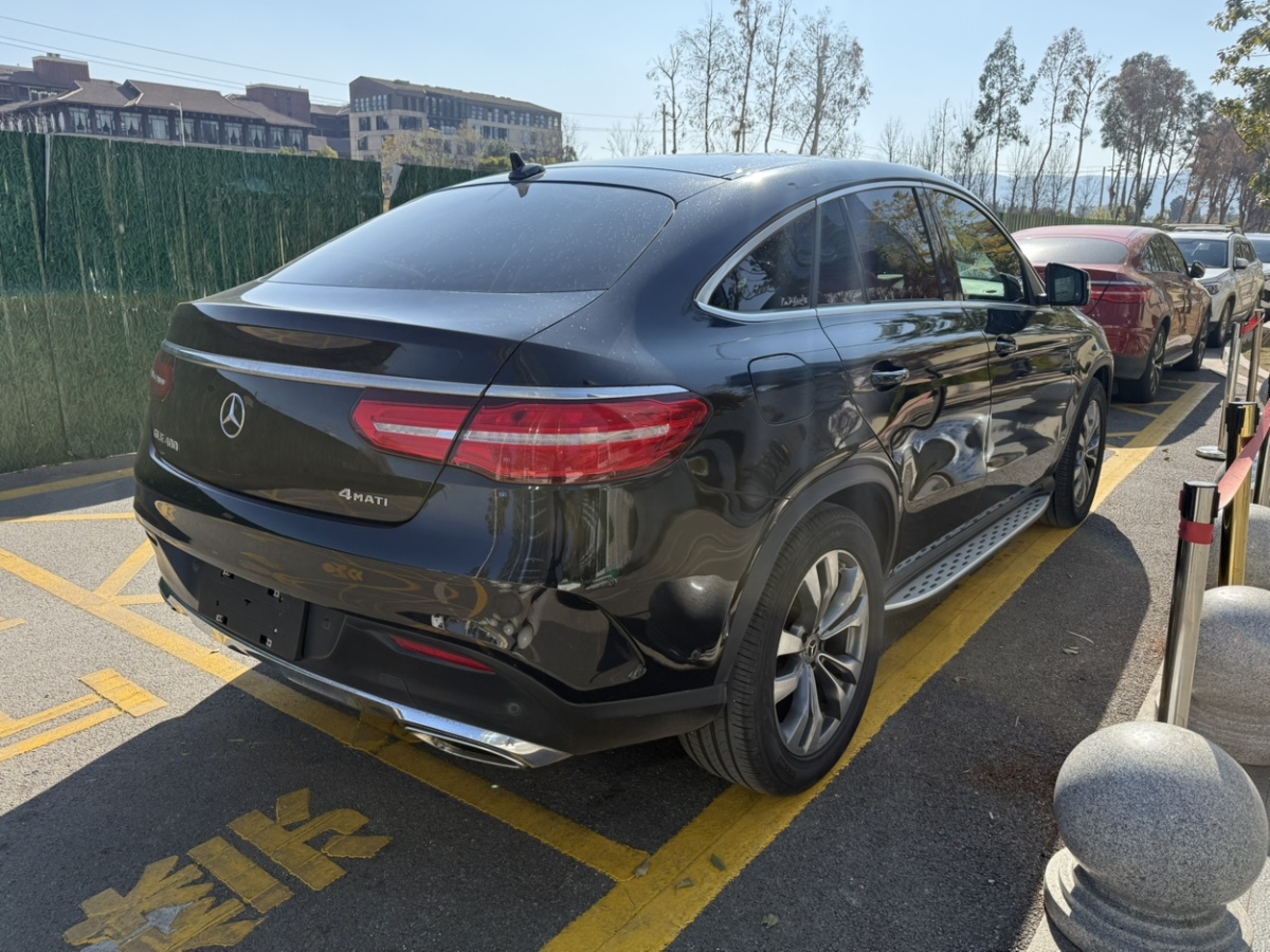 2017年7月奔馳 奔馳GLE轎跑  2017款 GLE 400 4MATIC 轎跑SUV