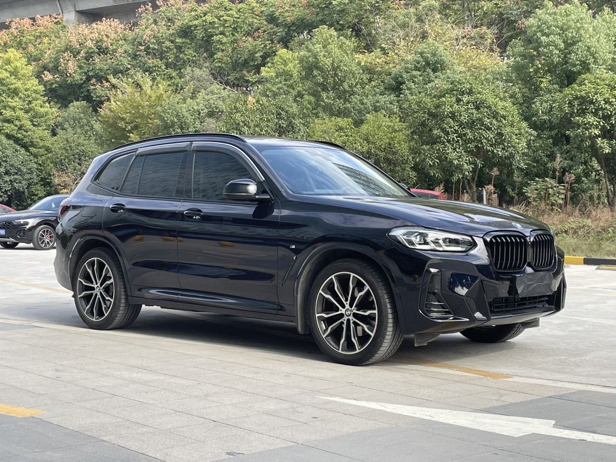 寶馬 寶馬X3  2022款 xDrive30i 領(lǐng)先型 M曜夜套裝圖片