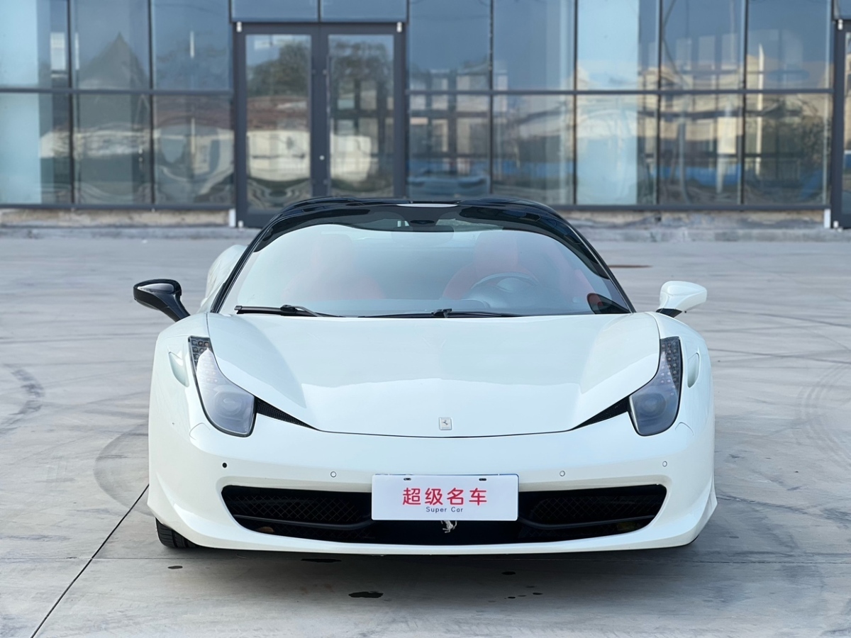 法拉利 458  2013款 4.5L Spider圖片