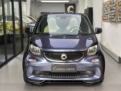 2017年1月 smart fortwo 1.0L 52千瓦敞篷激情版圖片