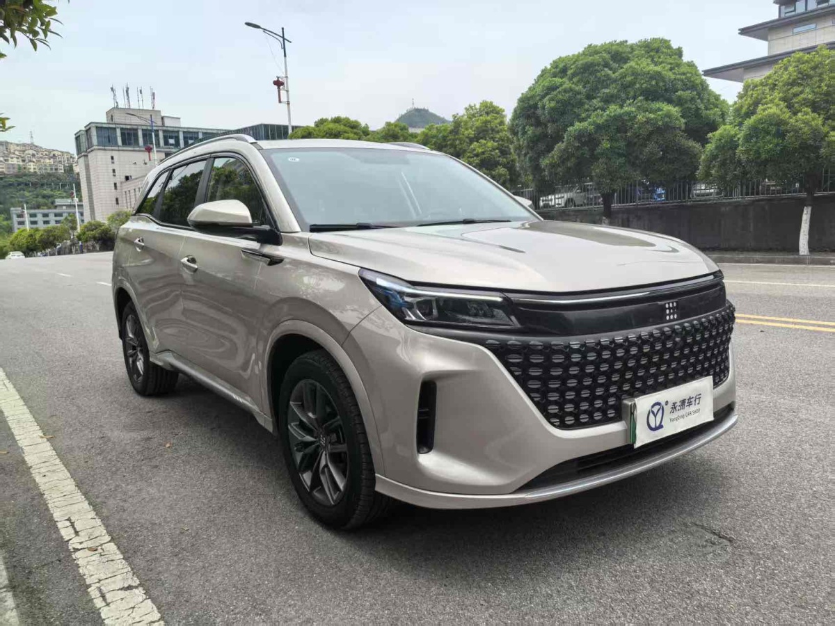 賽力斯 藍(lán)電E5  2023款 1.5L DE-i 100KM暢享型 7座圖片