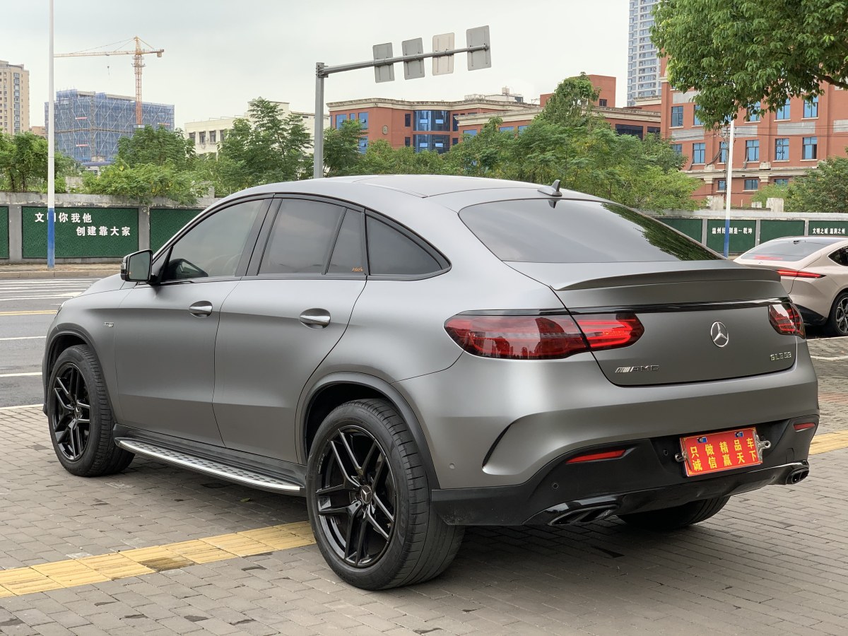 2018年9月奔馳 奔馳GLE轎跑 AMG  2018款 AMG GLE 43 4MATIC 轎跑SUV 幻橙特別版