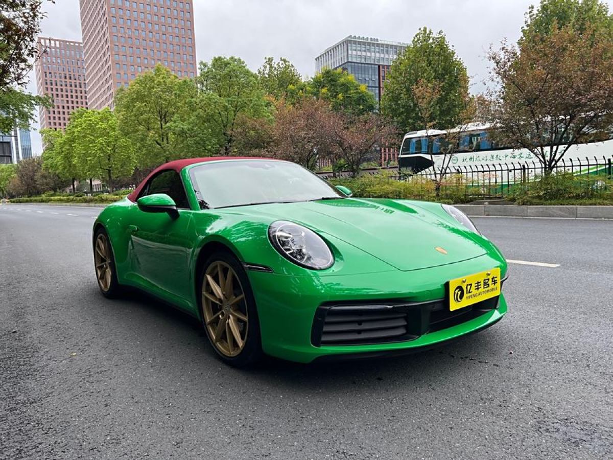 保時(shí)捷 911  2022款 Carrera Cabriolet 3.0T圖片