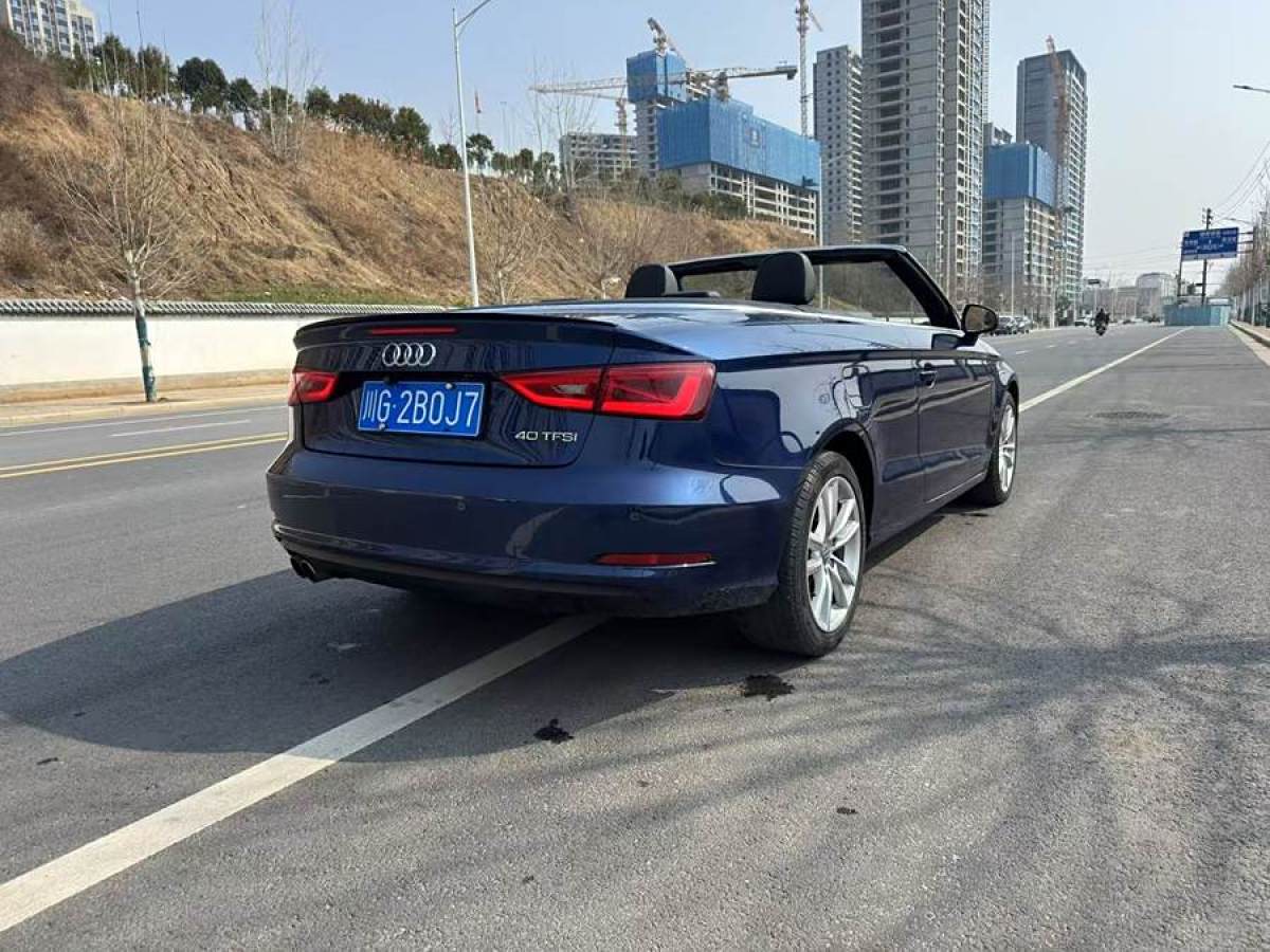 2015年4月奧迪 奧迪A3  2015款 Cabriolet 40 TFSI