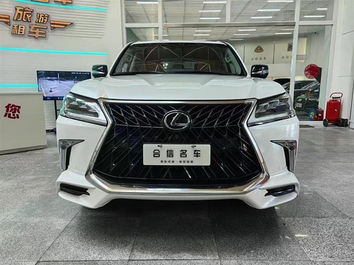 2020年6月雷克薩斯 LX  2019款 570 巔峰特別版