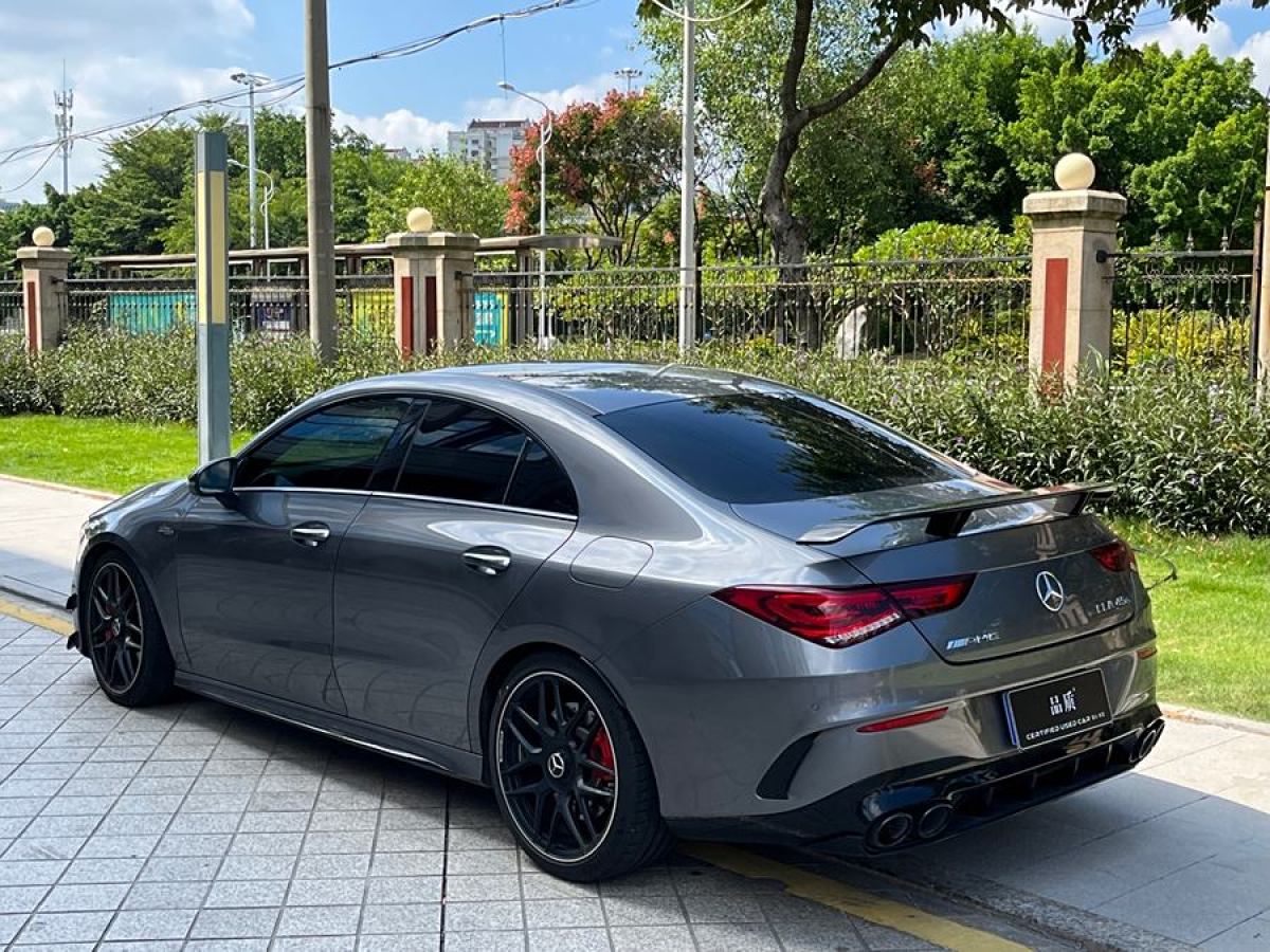 奔馳 奔馳CLA級(jí)AMG  2022款 AMG CLA 45 S 4MATIC+圖片