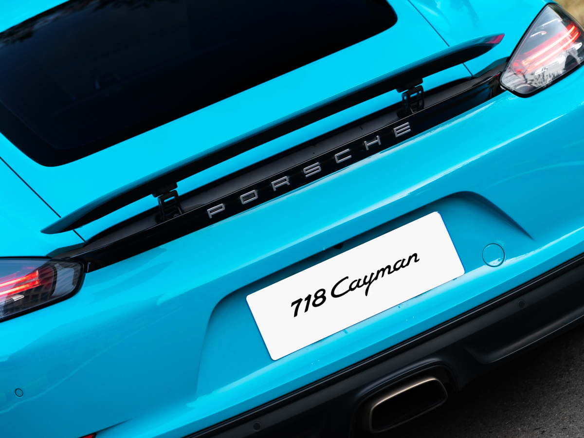 2021年4月保時(shí)捷 718  2020款 Cayman 2.0T