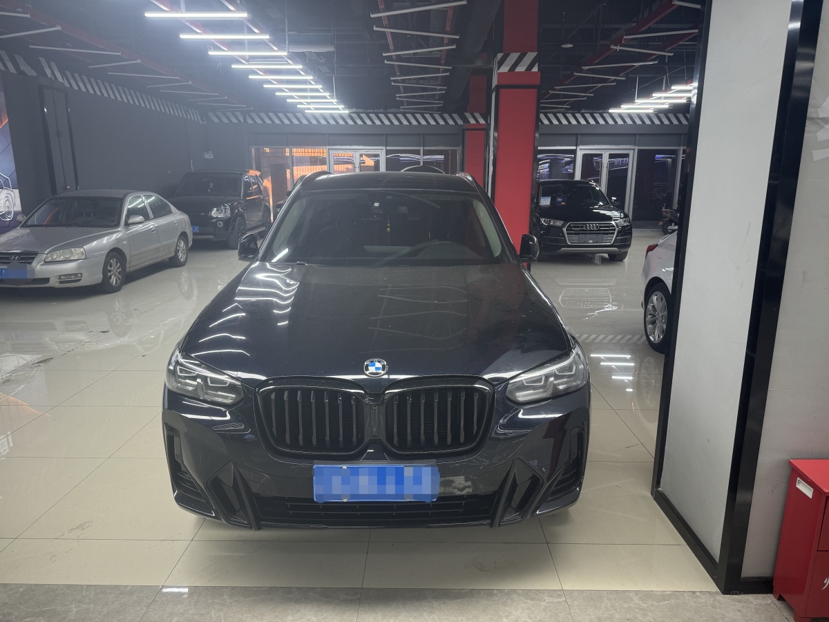 寶馬 寶馬X3  2022款 xDrive30i 領(lǐng)先型 M曜夜套裝圖片