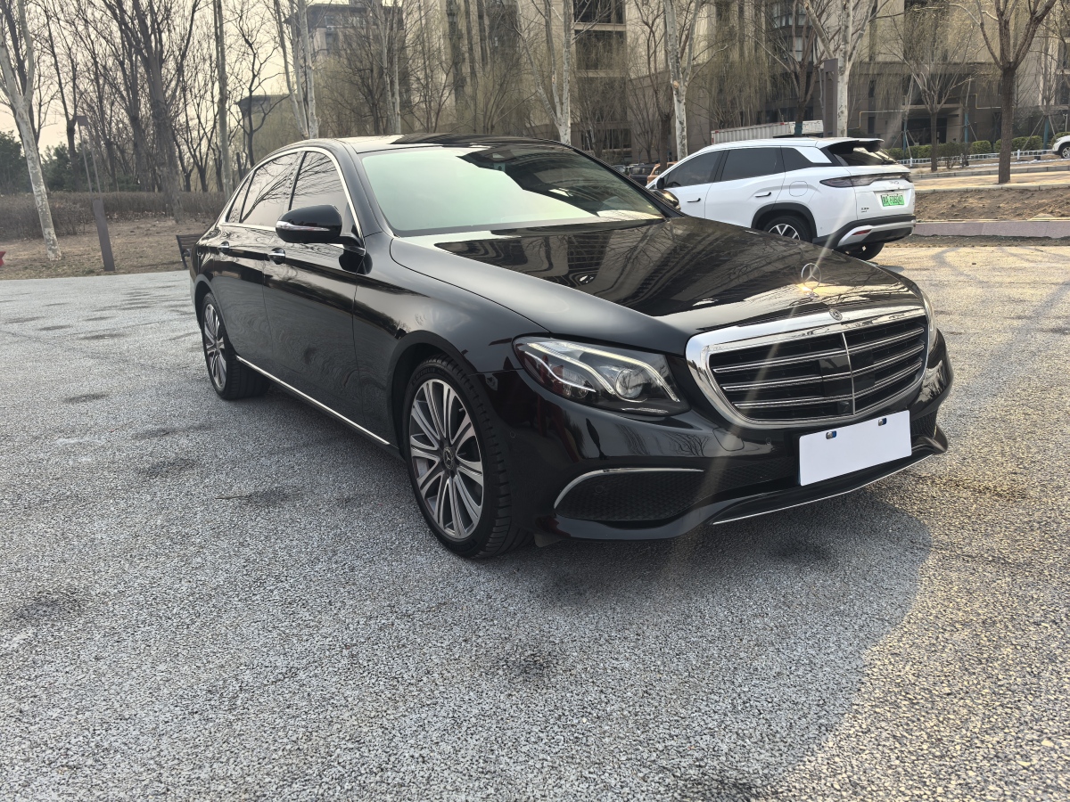 2020年6月奔馳 奔馳E級(jí)  2019款 E 350 L 4MATIC