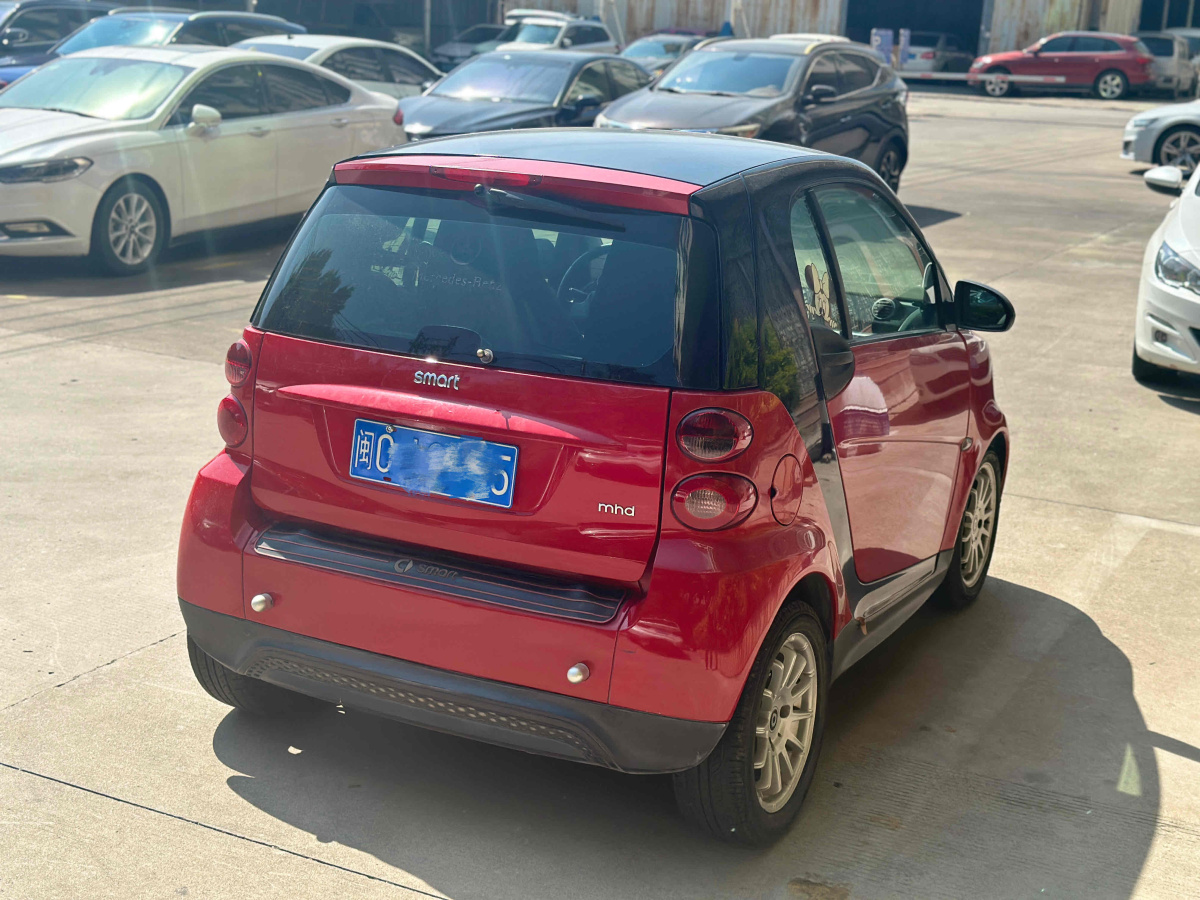 2013年9月smart fortwo  2012款 1.0 MHD 硬頂標(biāo)準(zhǔn)版