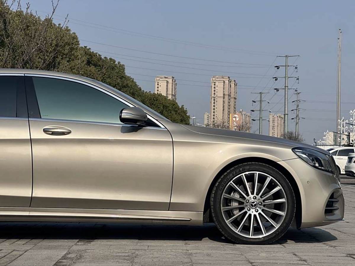 奔馳 奔馳S級  2019款 S 450 L 4MATIC 臻藏版圖片