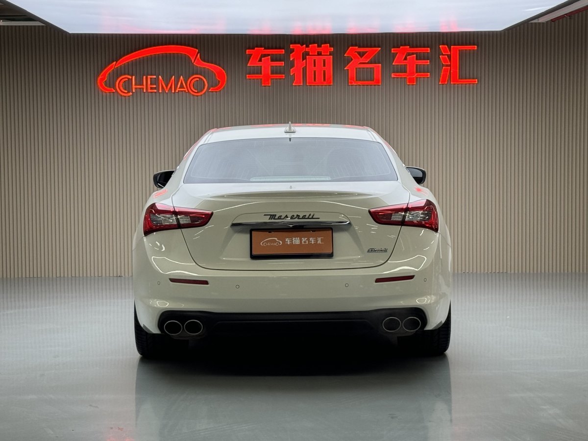 2019年11月瑪莎拉蒂 Ghibli  2019款 3.0T 350Hp 標(biāo)準(zhǔn)版 國(guó)VI