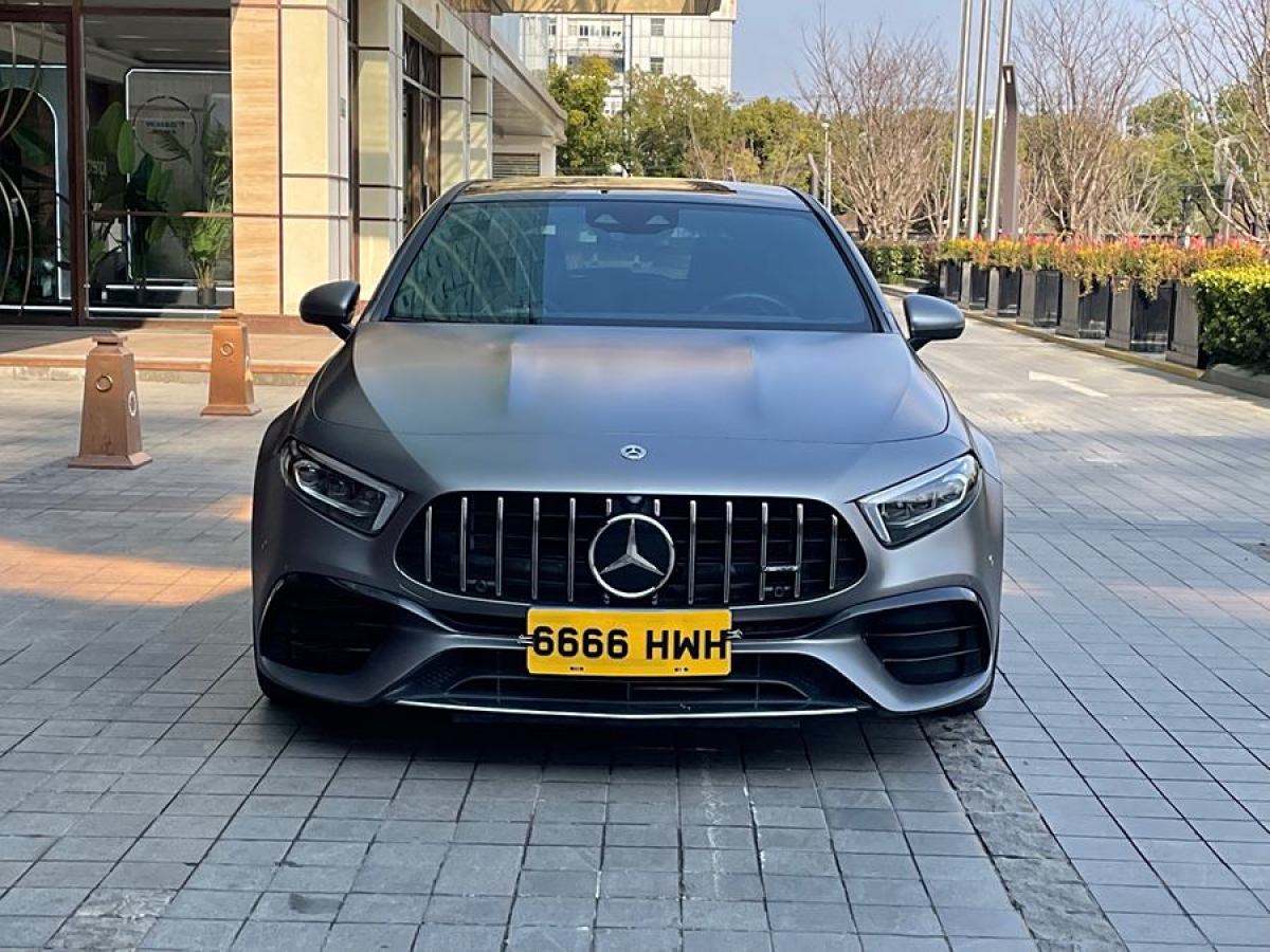 2021年1月奔馳 奔馳A級AMG  2020款 改款 AMG A 45 4MATIC+