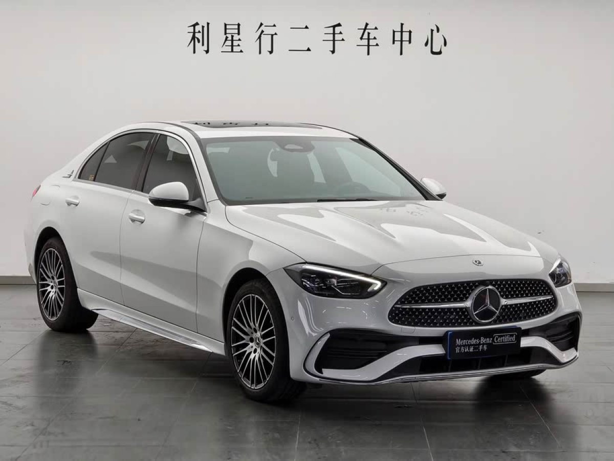 奔馳 奔馳C級  2023款 改款 C 200 L 運(yùn)動版圖片