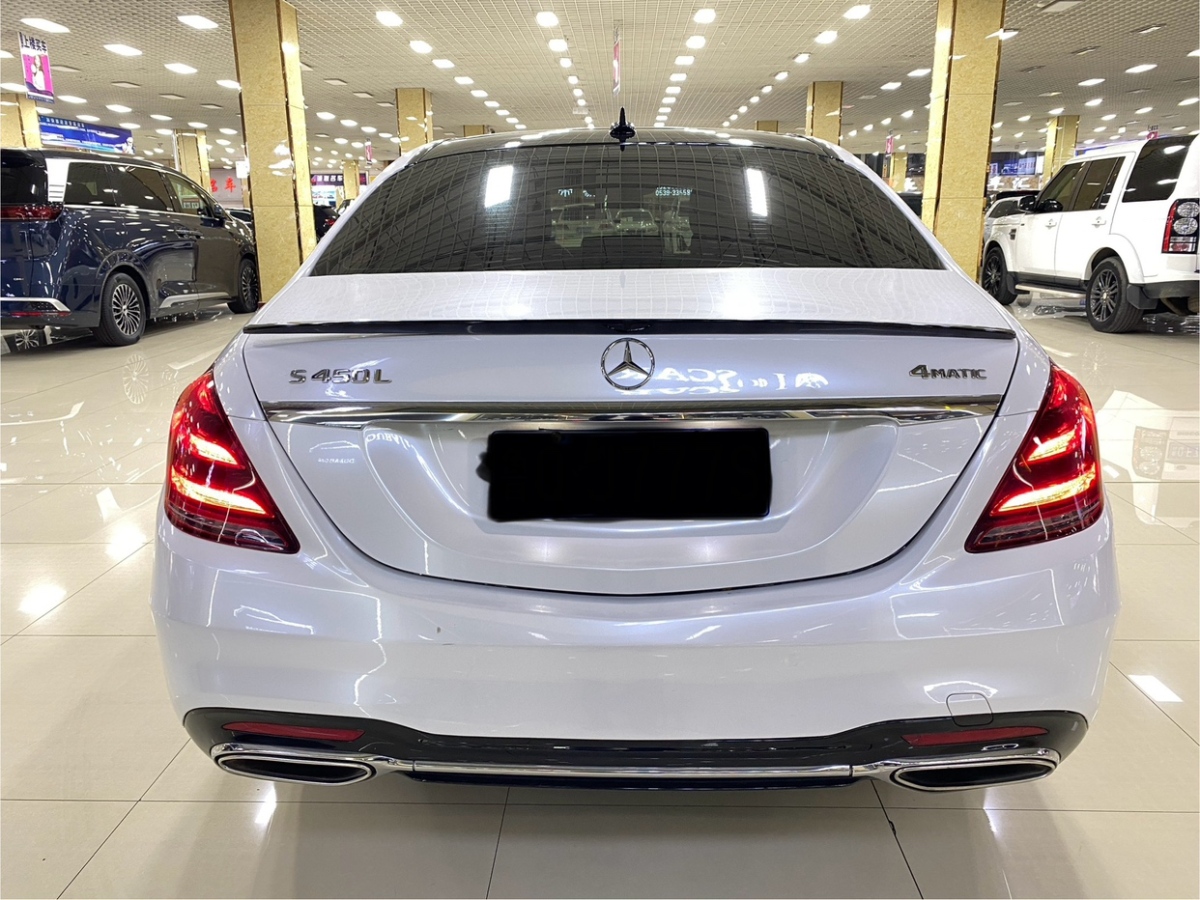 奔馳 奔馳S級  2020款 S 450 L 4MATIC 臻藏版圖片