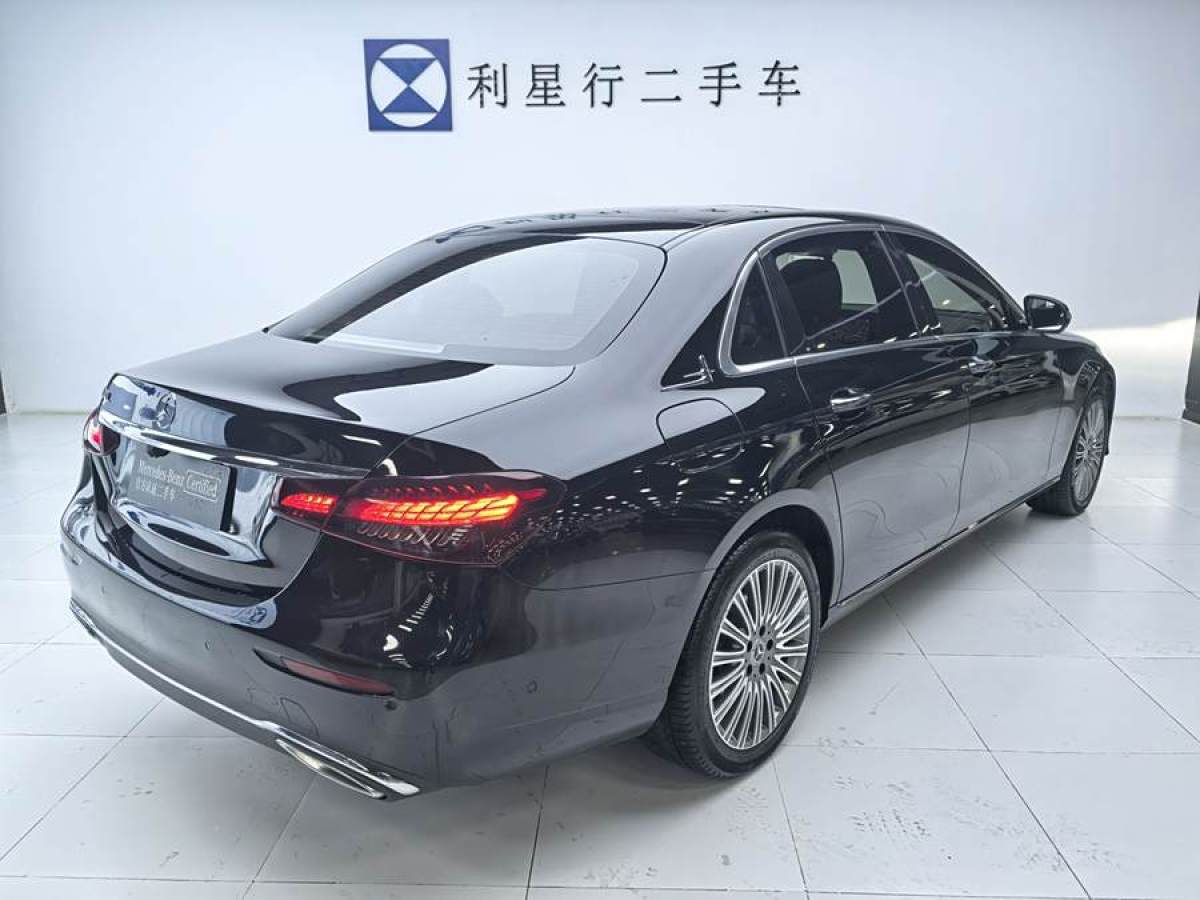 奔馳 奔馳E級  2021款 改款 E 300 L 時尚型圖片