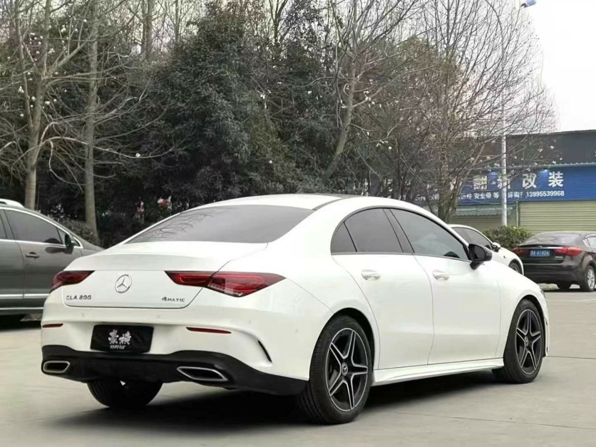 2021年1月奔馳 奔馳CLA級(jí)  2021款 CLA 260 4MATIC