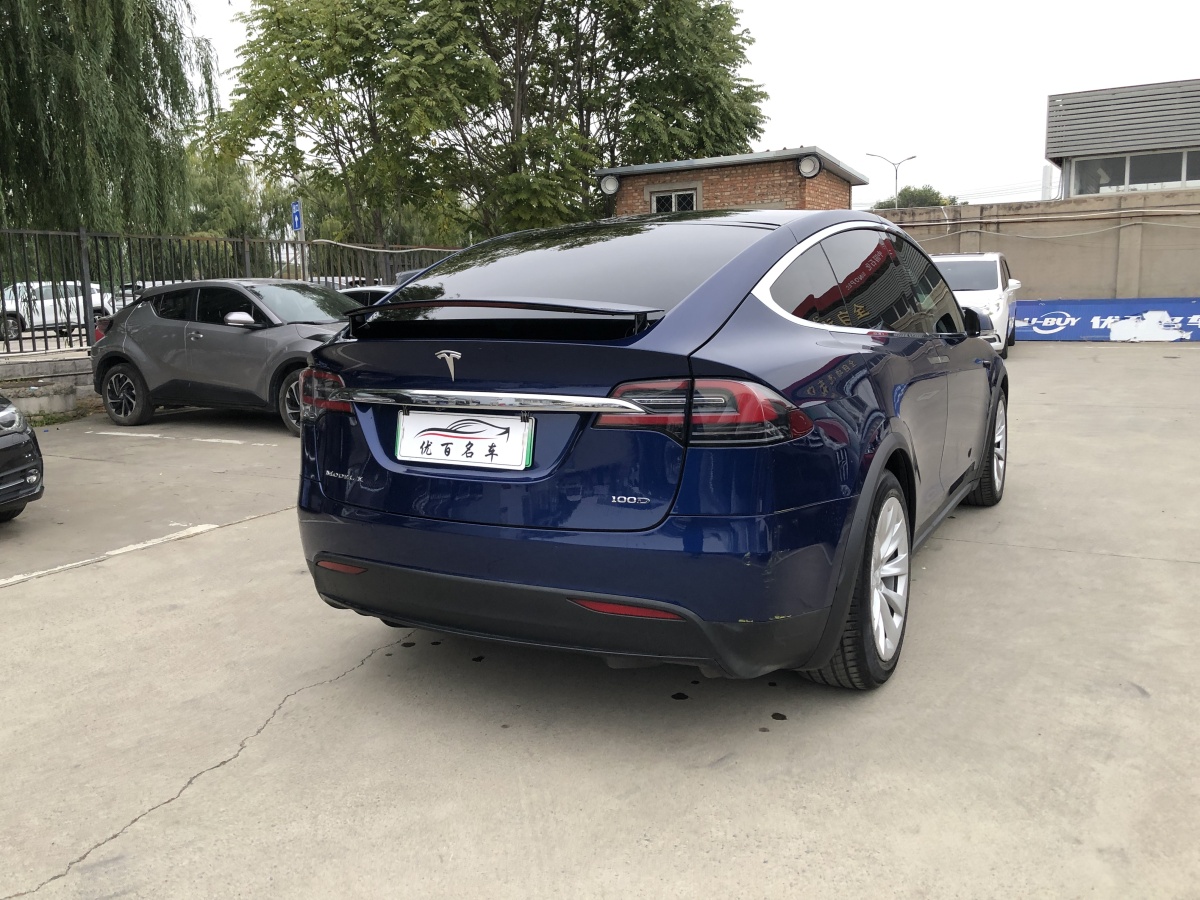 2018年10月特斯拉 Model X  2017款 Model X 100D 長續(xù)航版